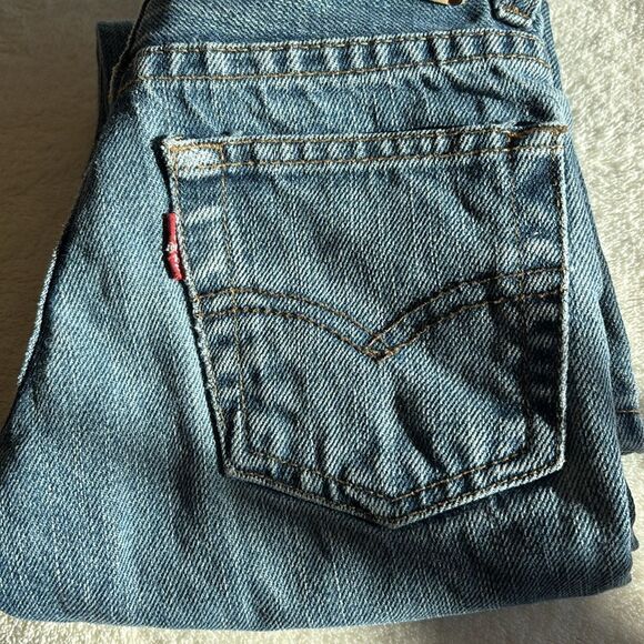 Vintage Levi’s 505 denim jeans kids size 6‎ slim adjustable waist - Picture 5 of 12
